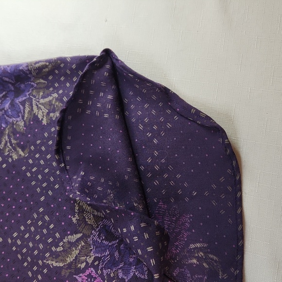 Vintage Evan-Picone Floral Long Sleeve Blouse/Shirt. Size 14 - Picture 10 of 10